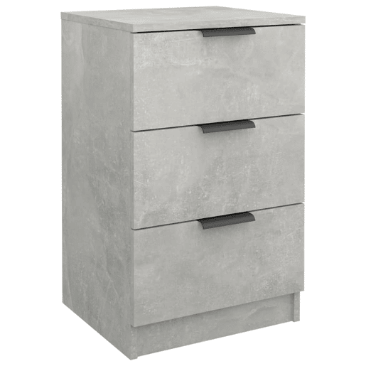 Mesa De Cabeceira - Mesinha De Cabeceira 40x36x65 cm cinzento cimento
