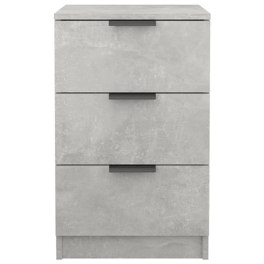 Mesa De Cabeceira - Mesinha De Cabeceira 40x36x65 cm cinzento cimento