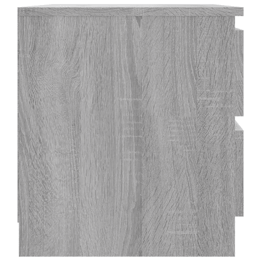 Mesa De Cabeceira Mesinha De Cabeceira - 50x39x43,5 cm madeira processada sonoma cinza