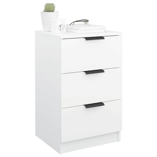 Mesa De Cabeceira - Mesinha De Cabeceira 40x36x65 cm branco