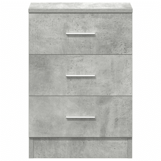 Mesa De Cabeceira - Mesinha De Cabeceira derivados de madeira cinzento cimento