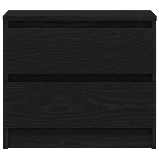 Mesa De Cabeceira - Mesinha De Cabeceira Carvalho preto 50 x 40 x 43.5 cm