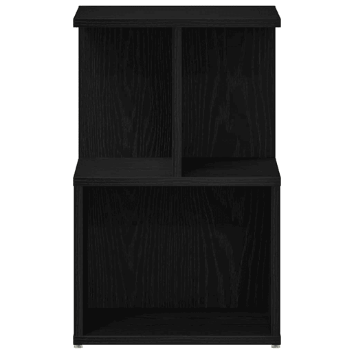 Mesa De Cabeceira - Mesinha De Cabeceira Carvalho preto 35 x 35 x 55 cm