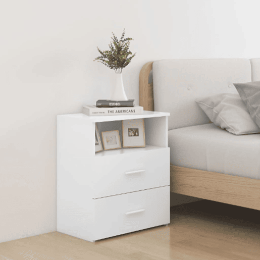 Mesa De Cabeceira - Mesinha De Cabeceira 50x32x60 cm branco