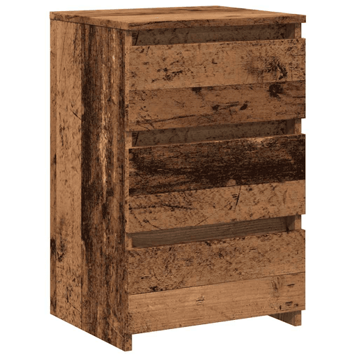 Mesa De Cabeceira - Mesinha De Cabeceira madeira velha 40x35x62,5cm madeira trabalhada