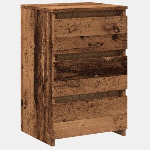Mesa De Cabeceira - Mesinha De Cabeceira madeira velha 40x35x62,5cm madeira trabalhada