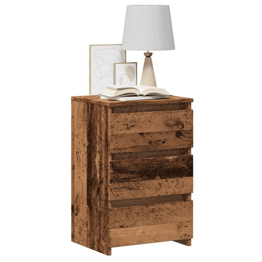 Mesa De Cabeceira - Mesinha De Cabeceira madeira velha 40x35x62,5cm madeira trabalhada