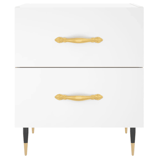 Mesa De Cabeceira - Mesinha De Cabeceira 40x35x47,5 cm derivados de madeira branco