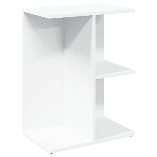 Mesa De Cabeceira Mesinha De Cabeceira - 46,5x29x61cm derivados madeira branco