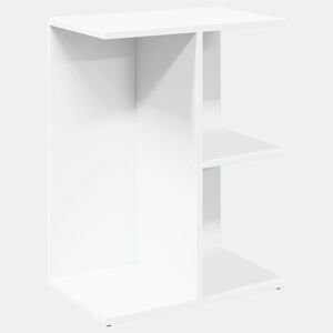 Mesa De Cabeceira Mesinha De Cabeceira - 46,5x29x61cm derivados madeira branco