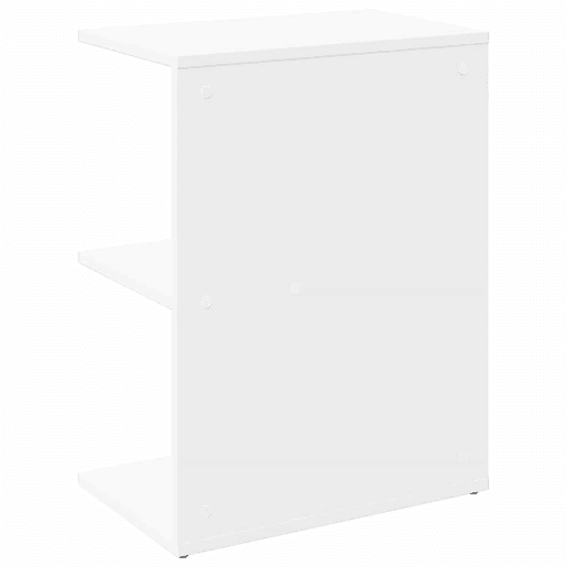 Mesa De Cabeceira Mesinha De Cabeceira - 46,5x29x61cm derivados madeira branco