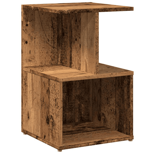 Mesa De Cabeceira - Mesinha De Cabeceira madeira velha 35x35x55 cm madeira trabalhada