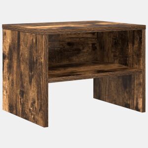 Mesa De Cabeceira Mesinha De Cabeceira - 40x30x30 cm derivados de madeira carvalho fumado