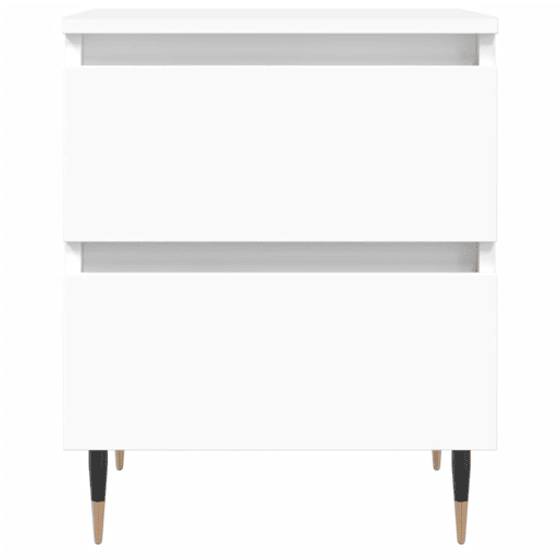 Mesa De Cabeceira - Mesinha De Cabeceira 40x35x50 cm derivados de madeira branco