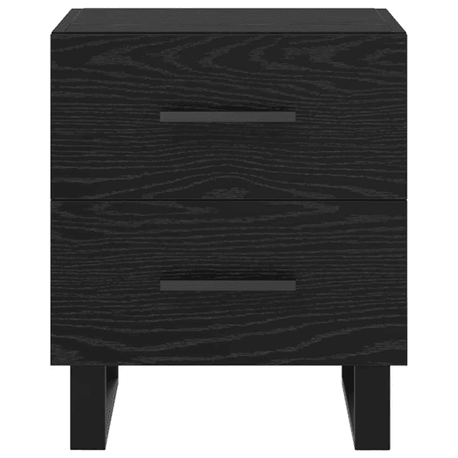 Mesa De Cabeceira - Mesinha De Cabeceira Carvalho preto 40 x 35 x 47,5 cm