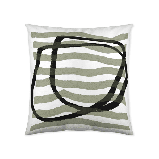 ICEHOME - Capa de Almofada Estampada - Sem Enchimento - 60x60 Cm - Algodão Extra Macio - TRAZO ICEHOME - Capa de Almofada Estampada - Sem Enchimento - 60x60 Cm - Algodão Extra Macio - TRAZO
