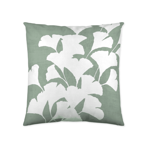 NATURALS - Capa de Almofada Estampada - Sem Enchimento - 50x50 Cm - Algodão Extra Suave - JADE