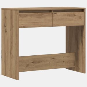 Mesa Consola - Mesa De Entrada 89x41x76,5 cm derivados madeira carvalho artisiano