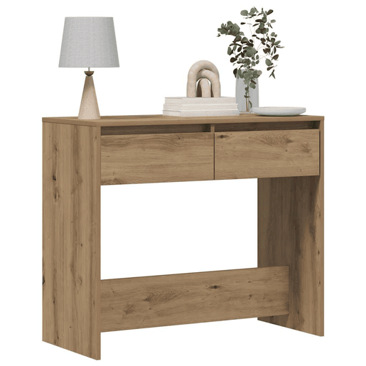 Mesa Consola - Mesa De Entrada 89x41x76,5 cm derivados madeira carvalho artisiano