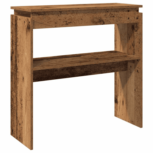 Mesa Consola - Mesa De Entrada 80x30x80 cm derivados de madeira madeira velha