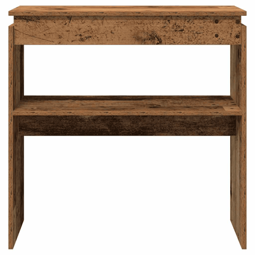Mesa Consola - Mesa De Entrada 80x30x80 cm derivados de madeira madeira velha