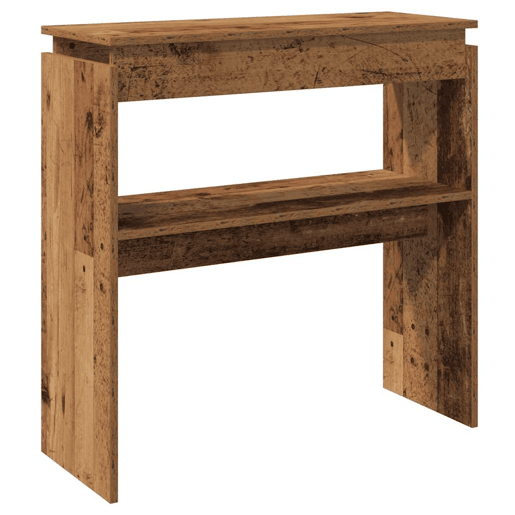 Mesa Consola - Mesa De Entrada 80x30x80 cm derivados de madeira madeira velha