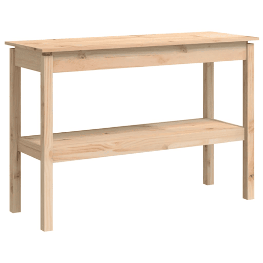 Mesa Consola - Mesa De Entrada 110x40x75 cm madeira de pinho maciça