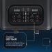 Freidora de aire Hyundai HAF8000DD 2400W 8L 2 cestas 8 programas Freidora de aire Hyundai HAF8000DD 2400W 8L 2 cestas 8 programas Negro