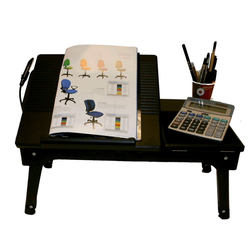 WELL HOME - Mesa lateral portátil para computador 56x32x24,5cm WELL HOME - Mesa lateral portátil para computador 56x32x24,5cm