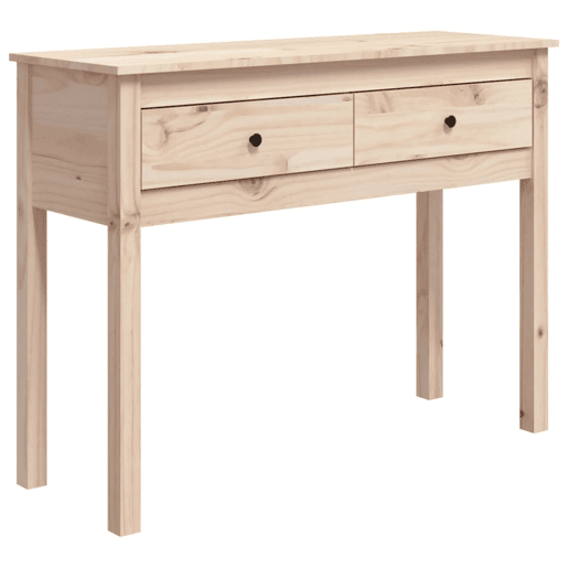 Mesa Consola - Mesa De Entrada 100x35x75 cm madeira de pinho maciço