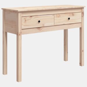 Mesa Consola - Mesa De Entrada 100x35x75 cm madeira de pinho maciço
