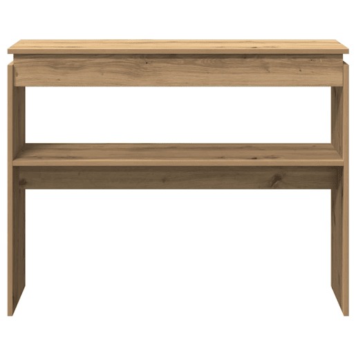 Mesa Consola - Mesa De Entrada 102x30x80 cm derivados madeira carvalho artisiano