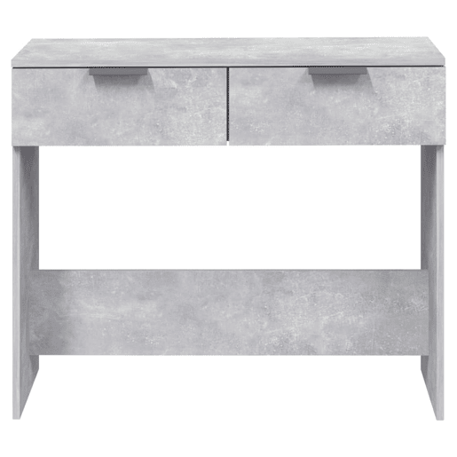 Mesa Consola - Mesa De Entrada 90x36x75 cm derivados de madeira cinzento-cimento