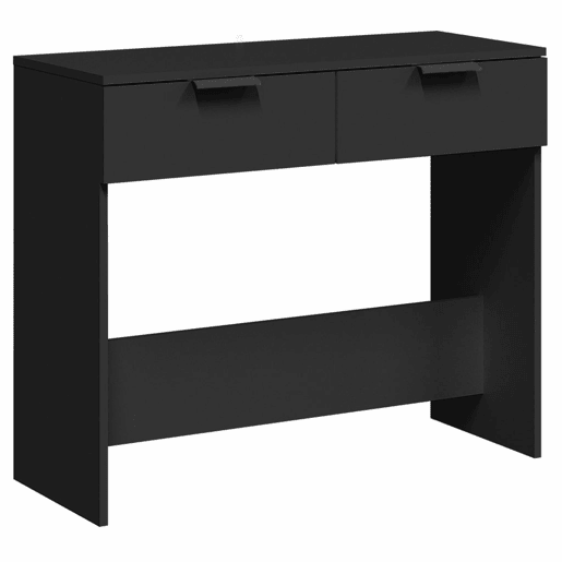 Mesa Consola - Mesa De Entrada 90x36x75 cm derivados de madeira preto