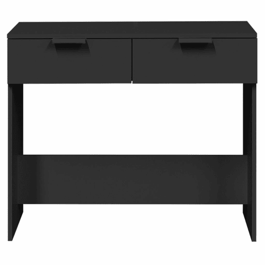Mesa Consola - Mesa De Entrada 90x36x75 cm derivados de madeira preto