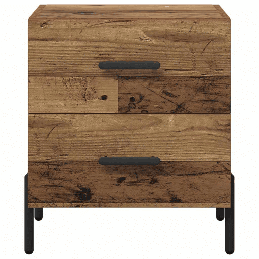 Mesa De Cabeceira - Mesinha De Cabeceira Madeira antiga 40 x 35 x 47,5 cm