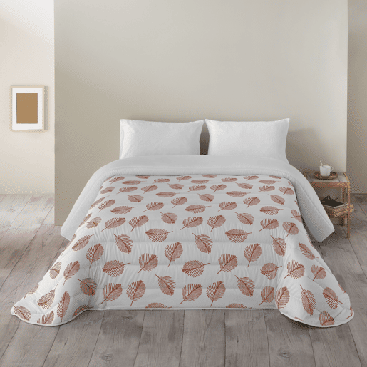 SANDAL - Edredom Nórdico Estampado - Ótimo Conforto e Acolchoamento Extra Macio - Peso 300 Gramas com Toque de Pena - Cama 90 - JAHO SPICY