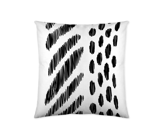 Icehome - funda de cojin estampado - sin relleno - 60x60 cm - algodón extra suave -boho