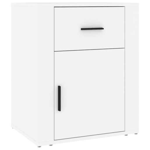 Mesa De Cabeceira - Mesinha De Cabeceira 50x36x60 cm derivados de madeira branco