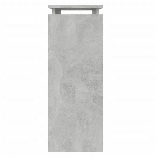 Mesa Consola - Mesa De Entrada 80x30x80 cm derivados de madeira cinzento cimento
