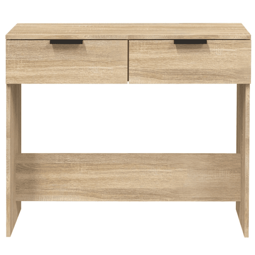 Mesa Consola - Mesa De Entrada 90x36x75 cm derivados de madeira carvalho sonoma