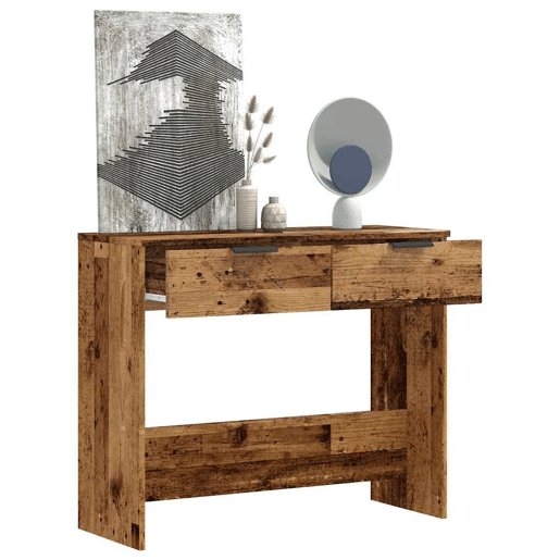 Mesa Consola - Mesa De Entrada 90x36x75 cm derivados de madeira madeira velha