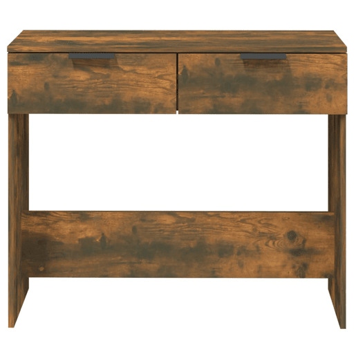Mesa Consola - Mesa De Entrada 90x36x75 cm derivados de madeira carvalho fumado