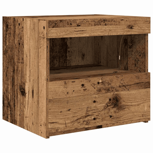 Mesa De Cabeceira Mesinha De Cabeceira - com gaveta Madeira antiga 50 x 40 x 45 cm