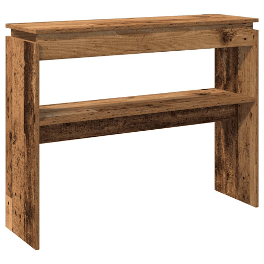Mesa Consola - Mesa De Entrada 80x30x102 cm derivados de madeira madeira velha