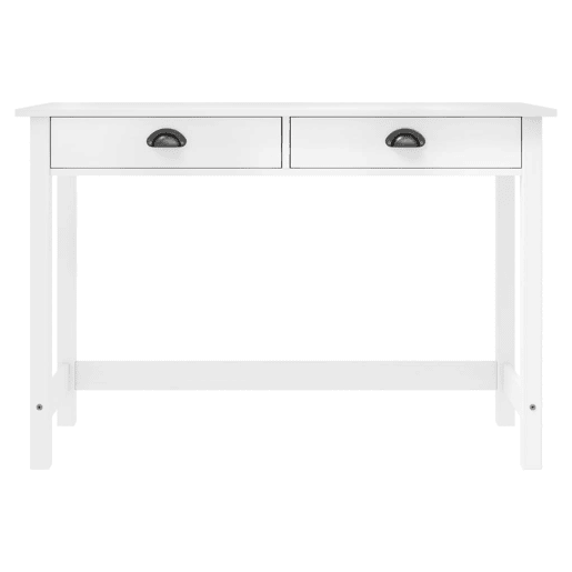 Mesa Consola - Mesa De Entrada Hill c 2 gavetas 110x45x74 cm pinho maciço