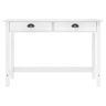 Mesa Consola - Mesa De Entrada Hill c 2 gavetas 110x45x74 cm pinho maciço