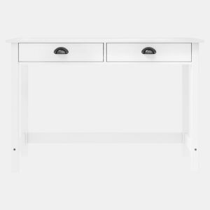 Mesa Consola - Mesa De Entrada Hill c 2 gavetas 110x45x74 cm pinho maciço