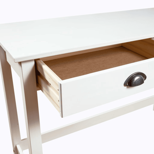 Mesa Consola - Mesa De Entrada Hill c 2 gavetas 110x45x74 cm pinho maciço