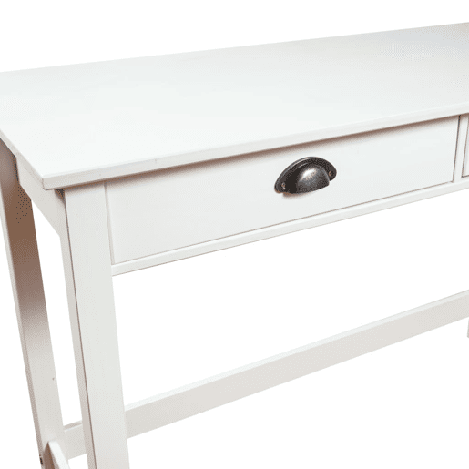 Mesa Consola - Mesa De Entrada Hill c 2 gavetas 110x45x74 cm pinho maciço